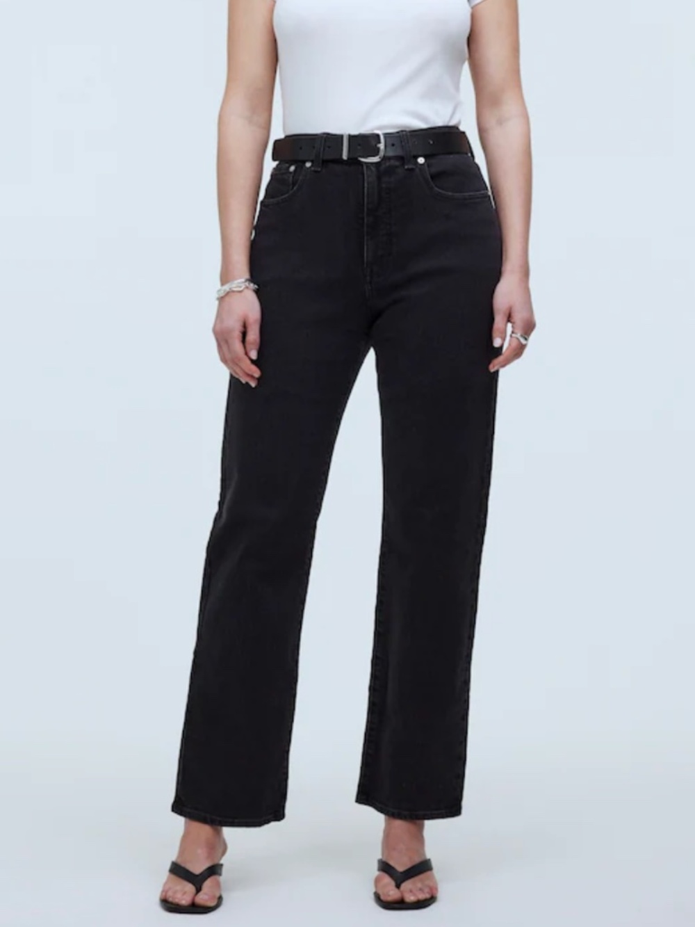 Madewell the Curvy 90s Straight Jean